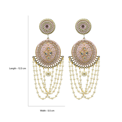 Aks - Stunning Meenakari Earrings