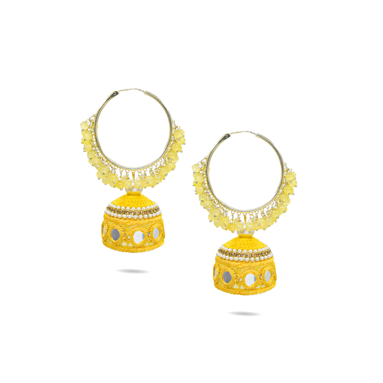 Inaayat - Colourful & Elegant Bali Jumkha Earrings