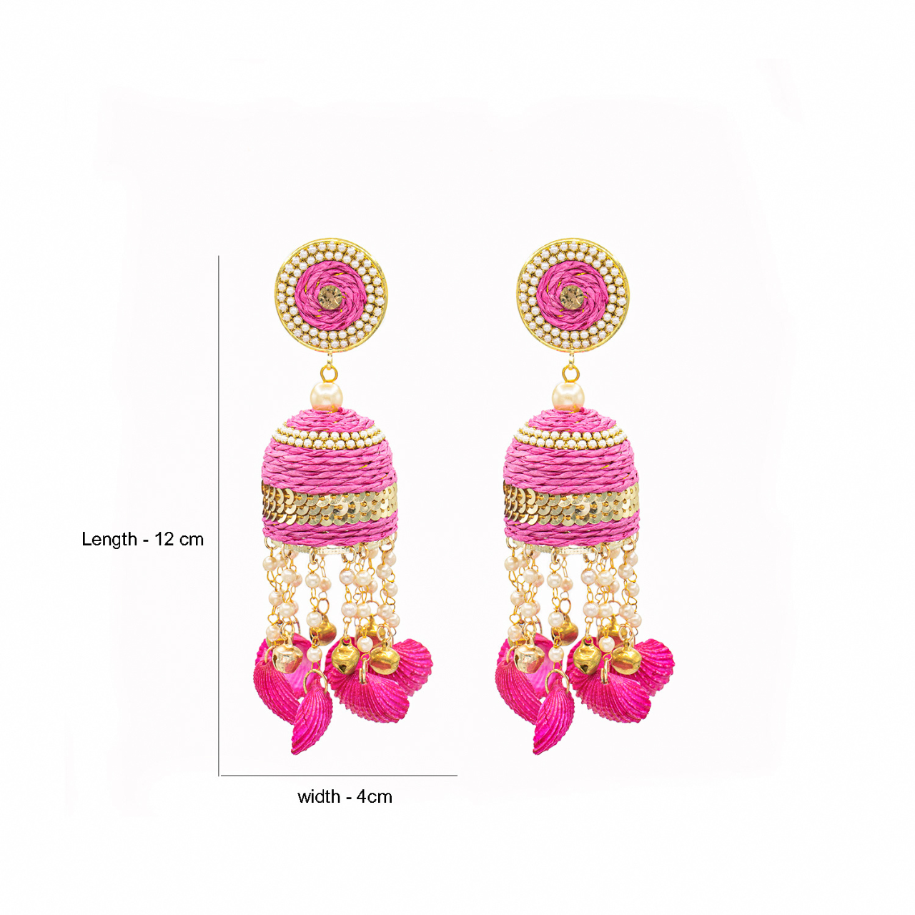 Raabta - Shell Fitting earrings