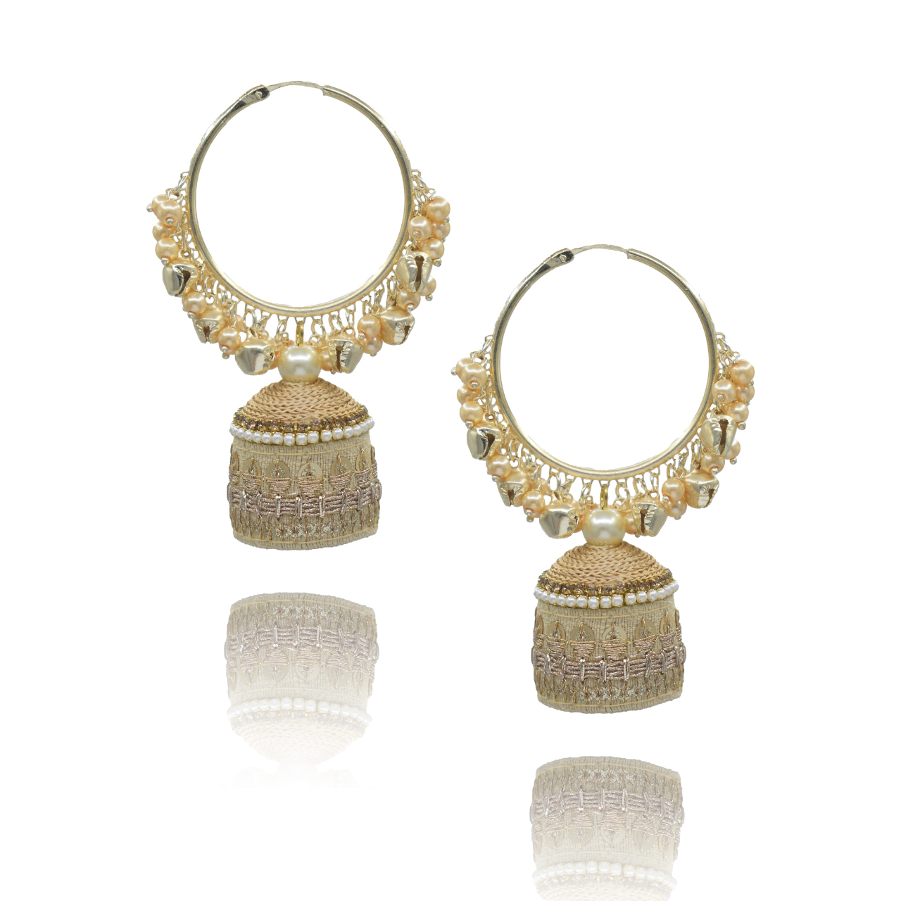 Nawazish - Chandbali Hoop Earrings