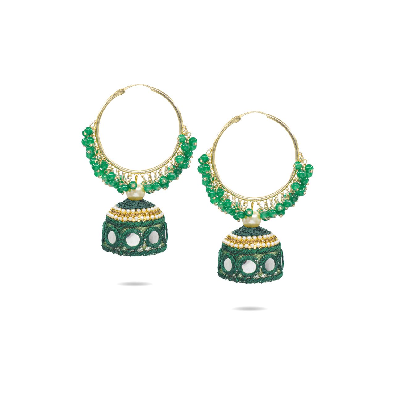 Inaayat - Colourful & Elegant Bali Jumkha Earrings