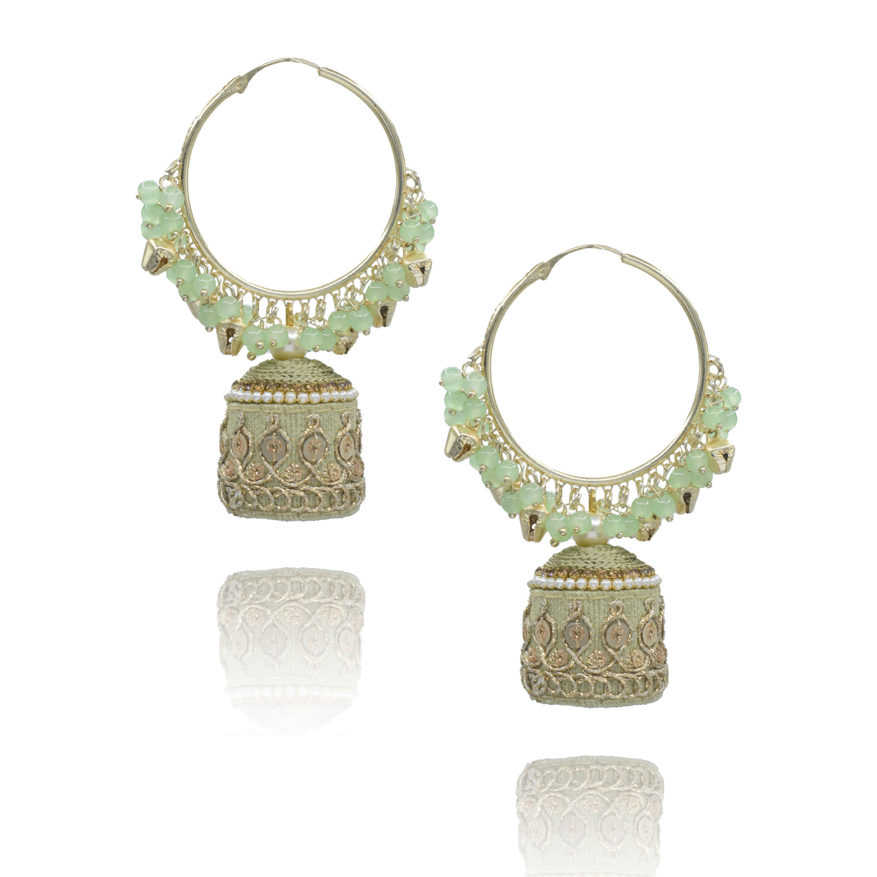 Nawazish - Chandbali Hoop Earrings