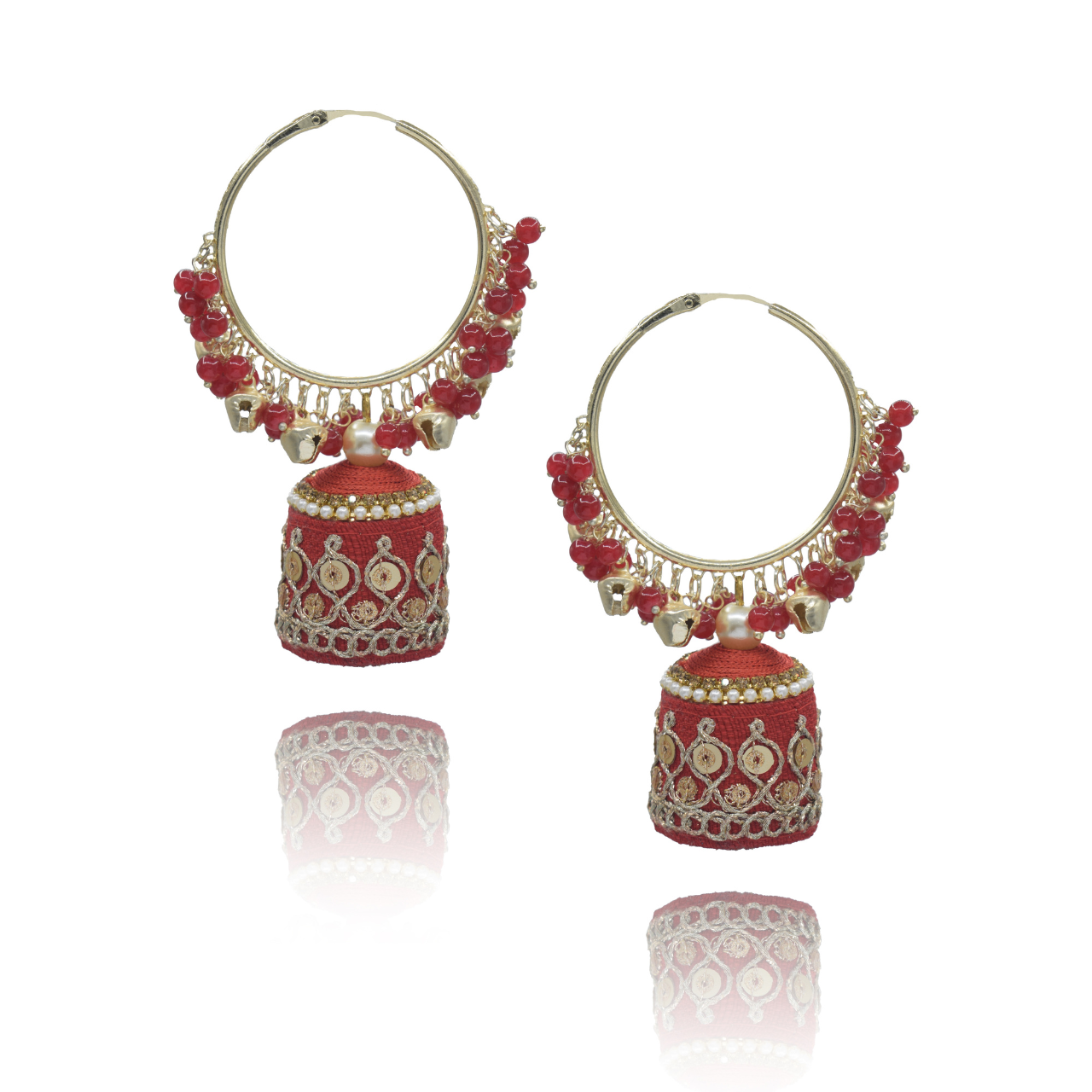 Nawazish - Chandbali Hoop Earrings