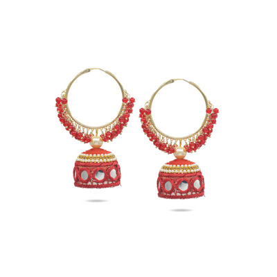 Inaayat - Colourful & Elegant Bali Jumkha Earrings